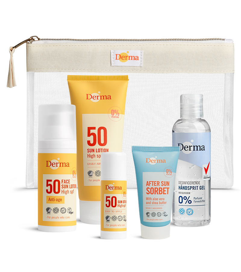 Billede af Derma Travel Size Sun Kit - High Protection